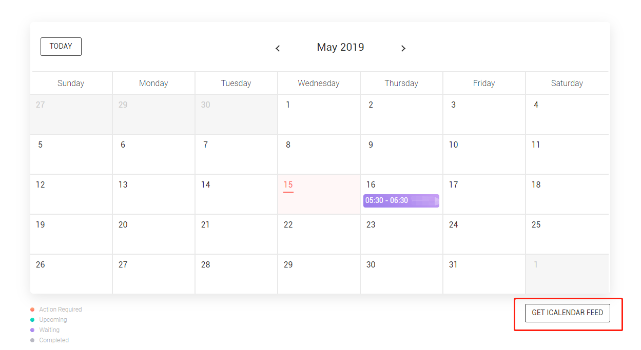 How do I sync my lesson schedule with my calendar program? italki